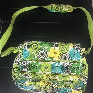 Vera Bradley ‘Limes Up’ Laptop Messenger Bag
